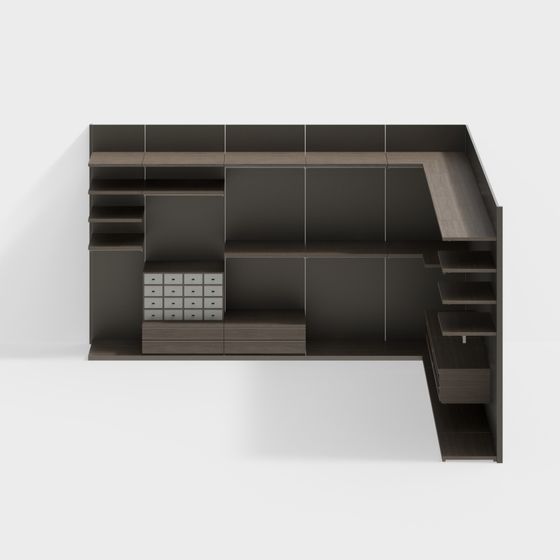 Masasanty/Massa Saint-Modern Offener Kleiderschrank