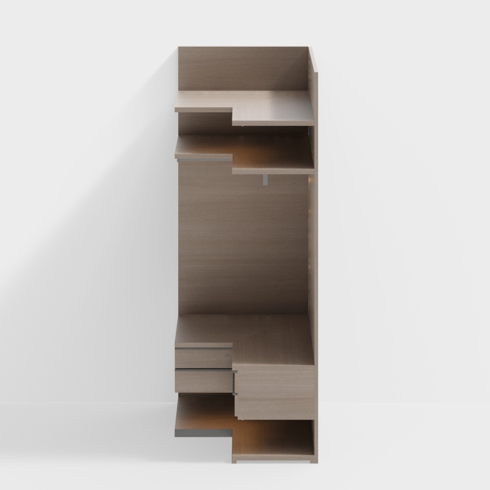 Modern Open Cloakroom Wardrobe 13 【Showroom】