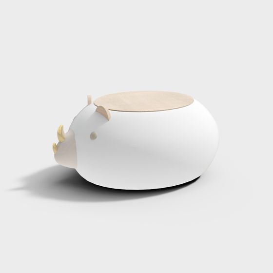 Siège de rhinocéros unique