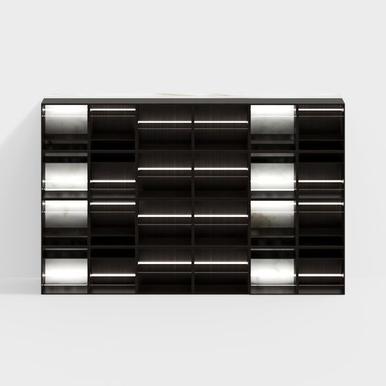 Urban Light Bookshelf 3D model