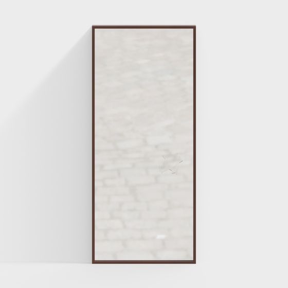 Urban Mirror 3D Model for Contemporary Designs