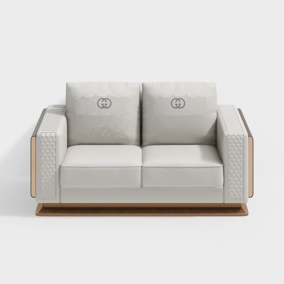 Mei Shangyou - Lusso Leggero - C08 - Divano in Pelle a Doppia Posizione