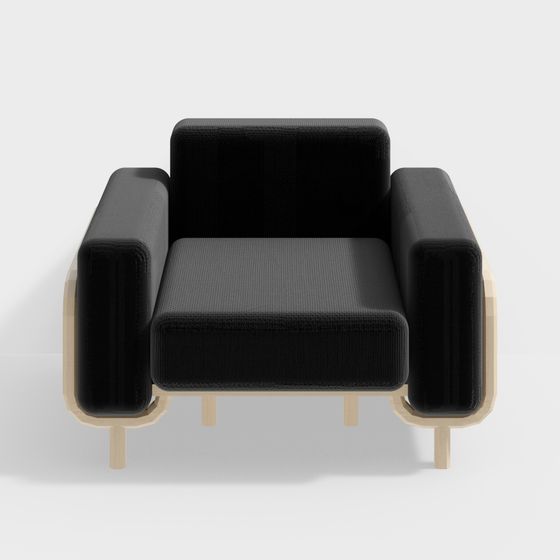 Urban Sofa 3D model - Minimalist Design