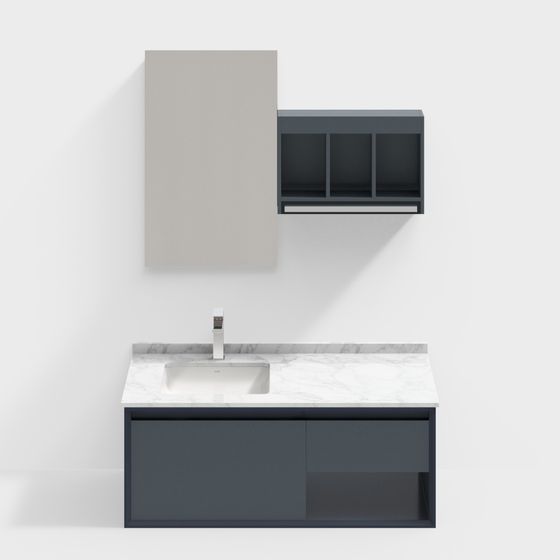 Gabinete de baño combinado-gabinete de baño