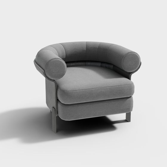 Cozy Lounge Chair 3D model