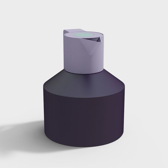 Urban Vase Low Poly High Detail 3D model