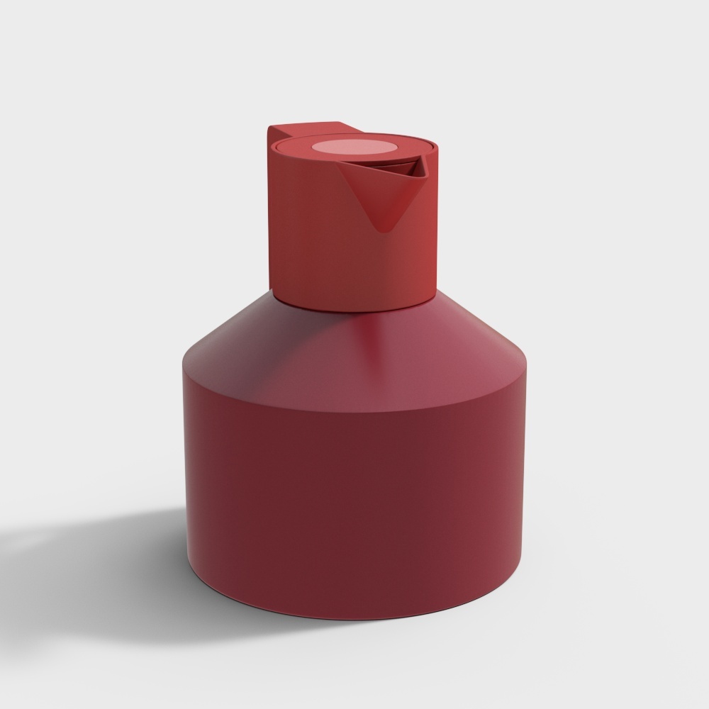 Scream design Normann Copenhagen Danish thermal pot Nordic home living room large capacity warm water bottle - red