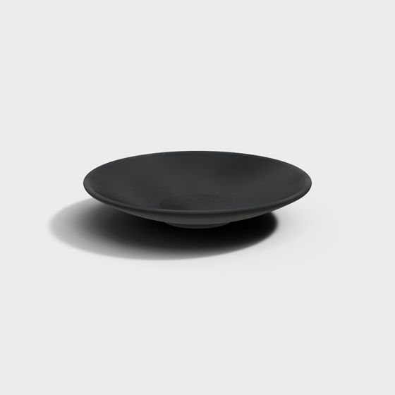 Modern Minimalist Plate 3D model