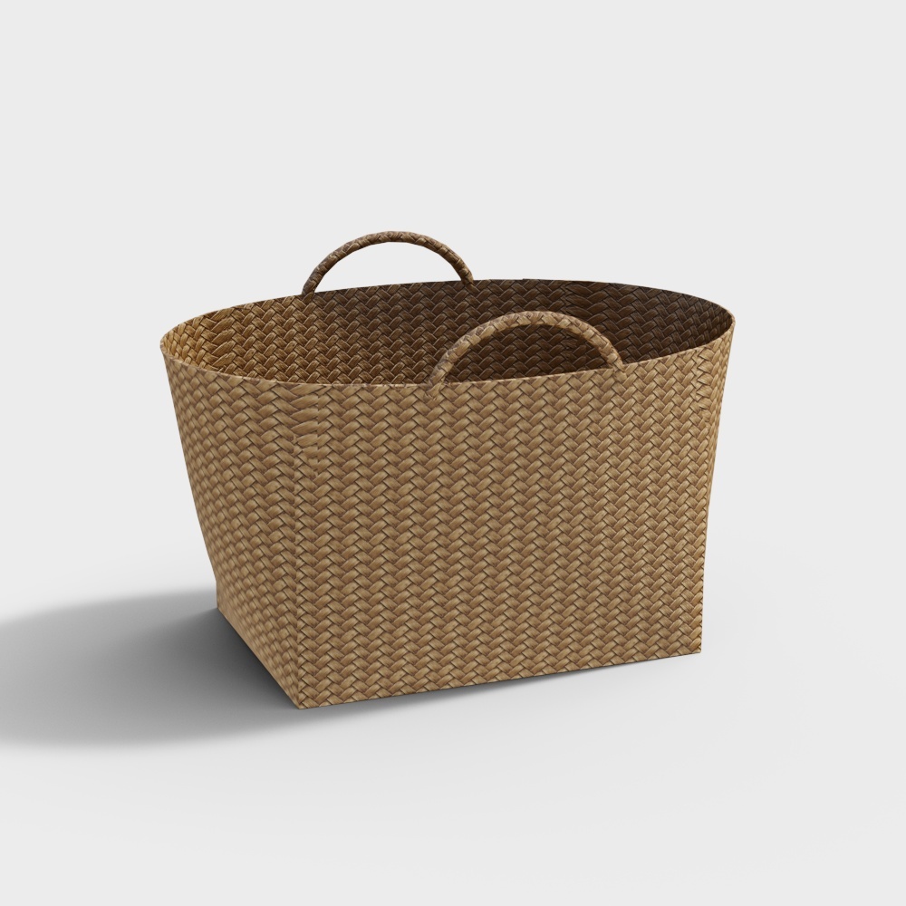 Our home is a good point wehome straw handbag shopping basket home buy food basket gift basket outdoor picnic basket woven basket outing bag - orange large short withdrawal