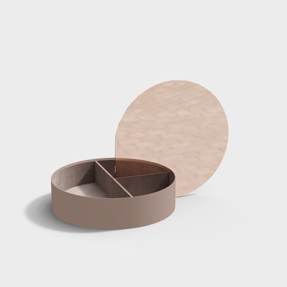 Scream Design AYTM Spiegel Schmuckbox Kosmetikständer mit Schminkspiegelablage - Groß Rose