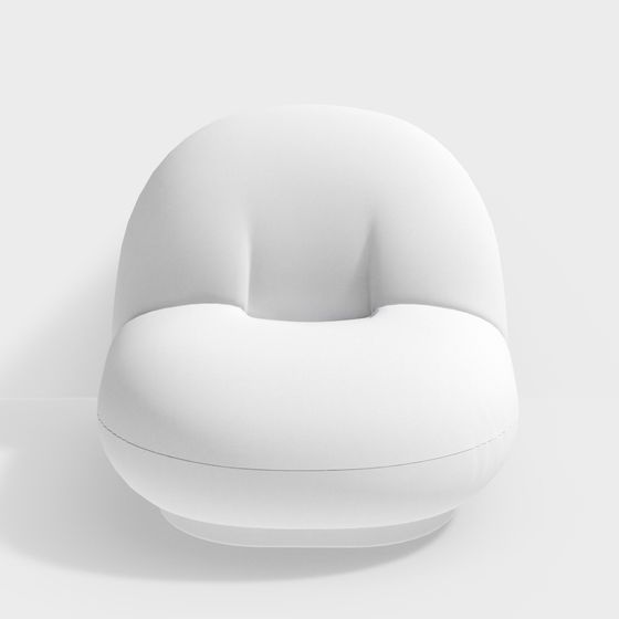 Elegant Low-Poly Chair 3D Model