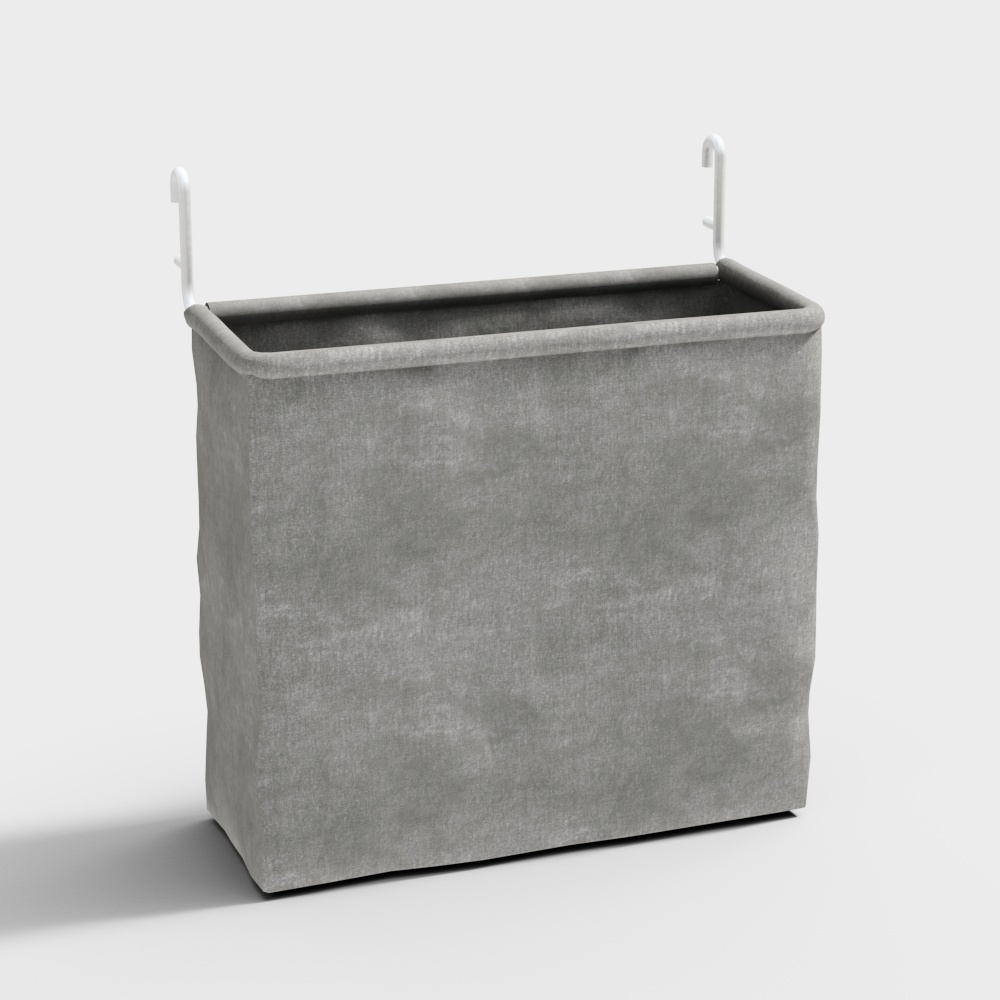 Stylish Hanging Storage Basket 3D model