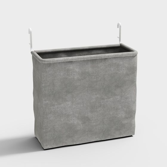 Stylish Hanging Storage Basket 3D model