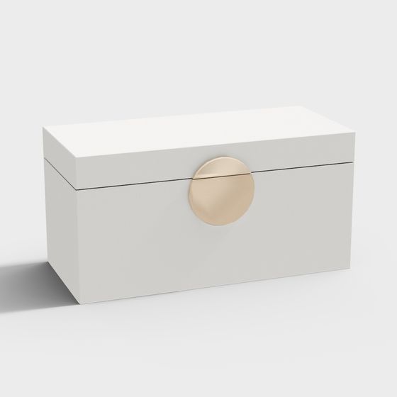 Minimalist Storage Box 3D model