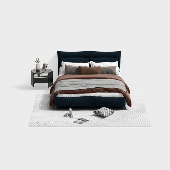 Cama H1805 Mesa de noche BH-D108