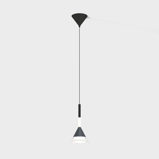 Modern Minimalist Pendant Light 3D model