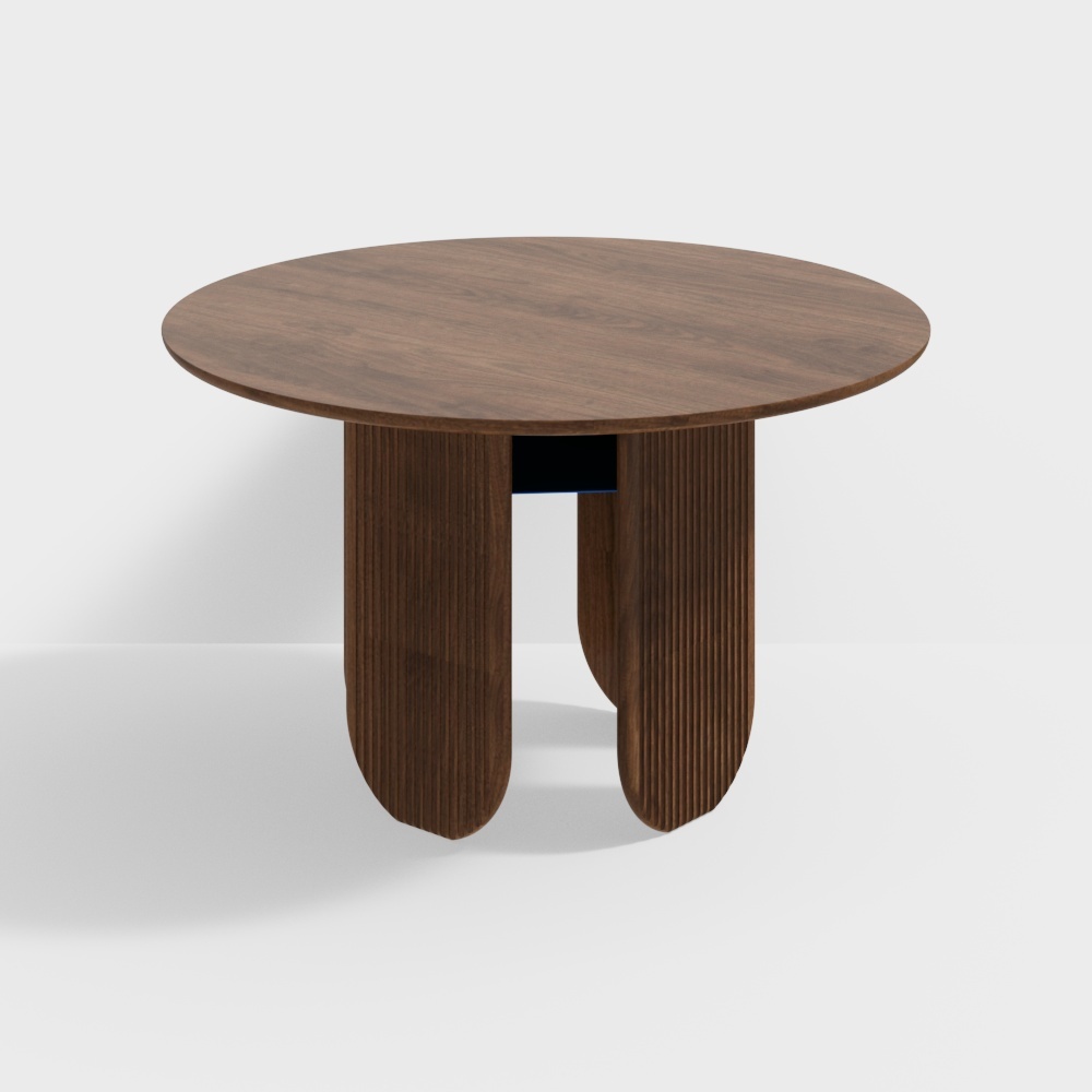 "Van House Furniture - Sian Bay Round Table - Cherry Wood 1.25m"