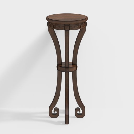 Elegant Round Table 3D model