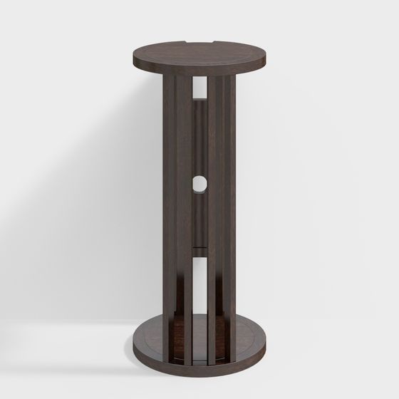 Art Deco Pedestal 3D model for Creative Designs