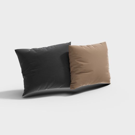 Stylish Pillow 3D model for Modern Interiors