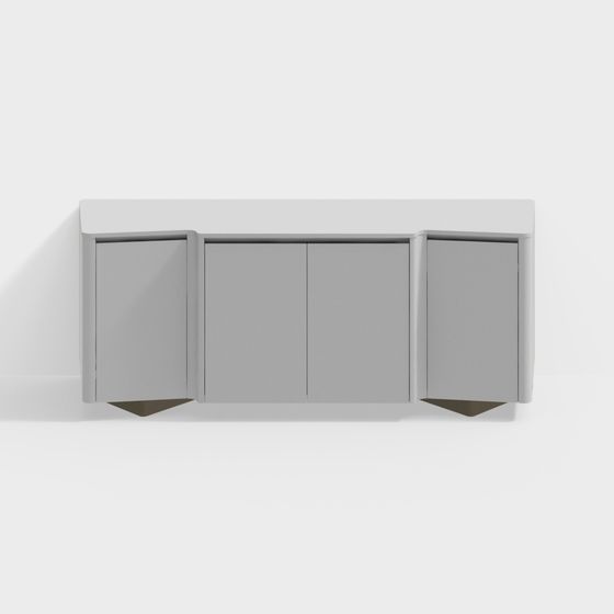 Urban Elegance Sideboard 3D model for Modern Spaces