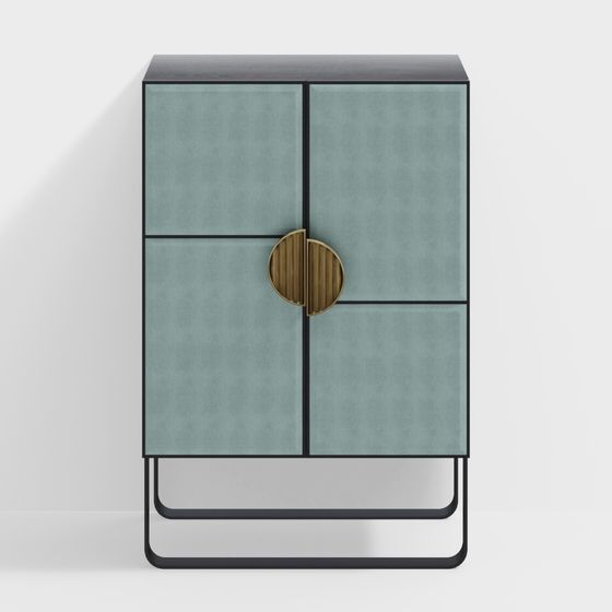 Urban Green Cabinet 3D model