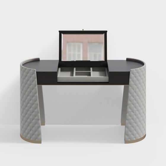 Elegant Modern Dressing Table 3D model
