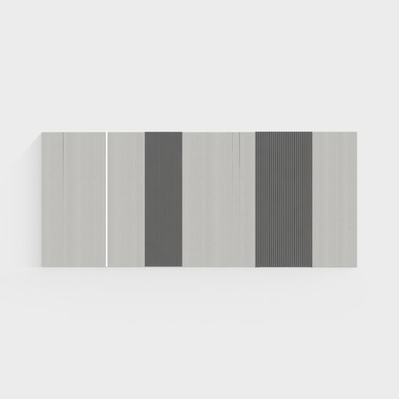 Sleek Low-Polygon 3D Model for Modern Spaces