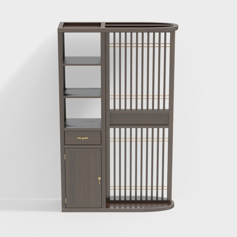 Wang Kai - Guofeng - Armoire de salle G801 -Y