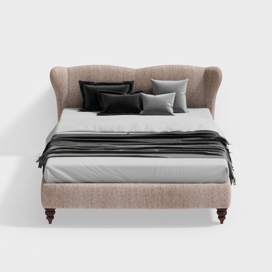 Phòng ngủ master phong cách đơn giản hiện đại 1.8m ZB3001-1