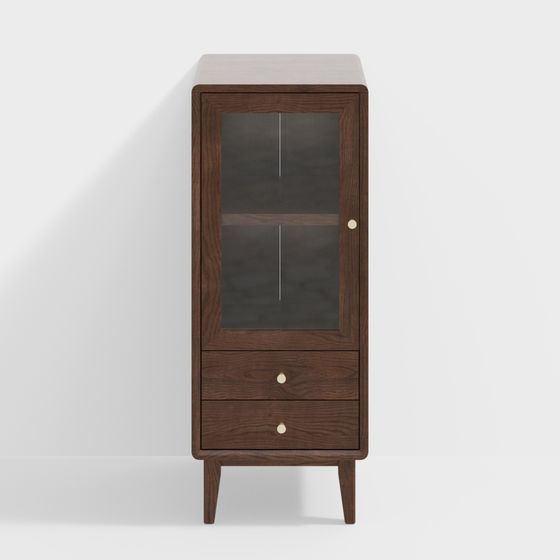 Serie Praga - H84M01-Armadio laterale basso-NY