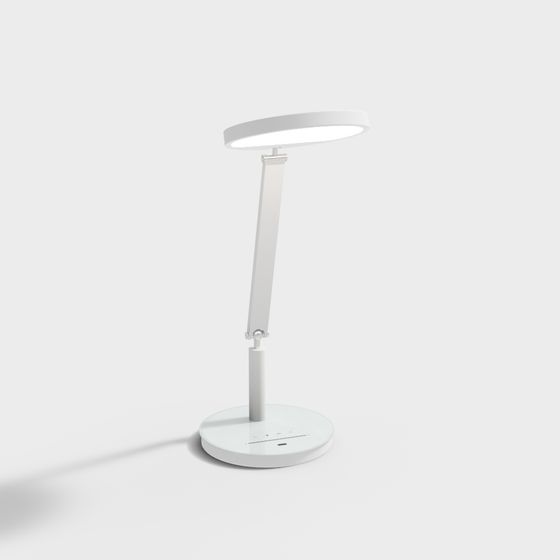 Minimalist 3D Model Table Lamp for Modern Interiors