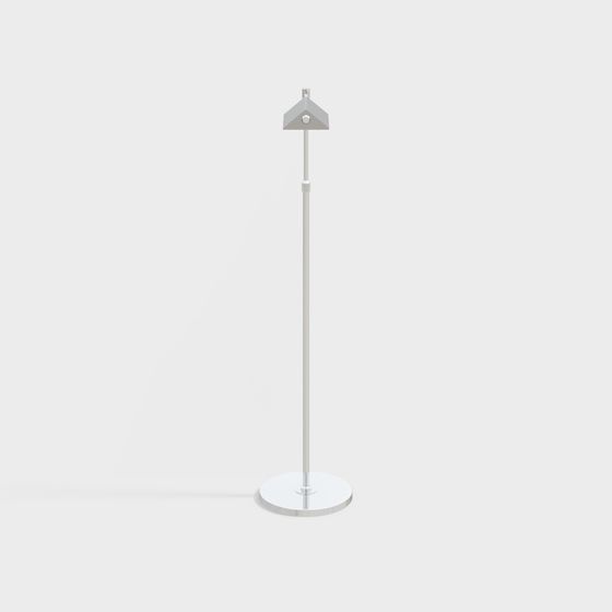 Minimalist Floor Lamp 3D model