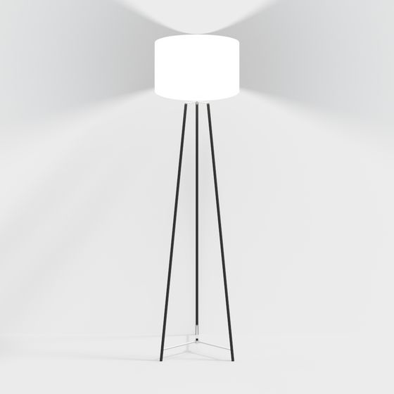 Tripod Floor Lamp 3D model