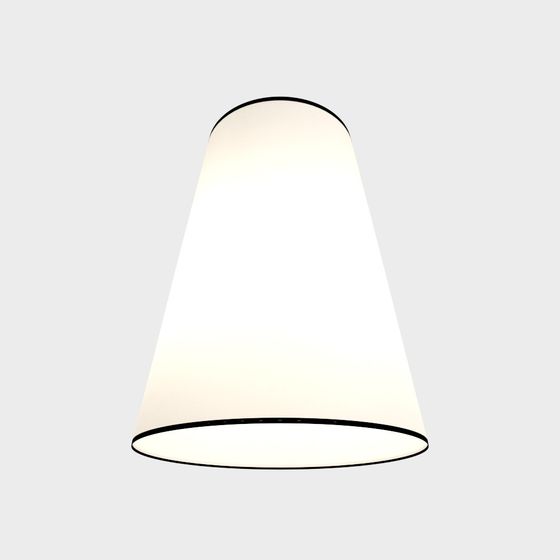 Elegant Low-Poly 3D Lamp Shade Model for Versatile Use