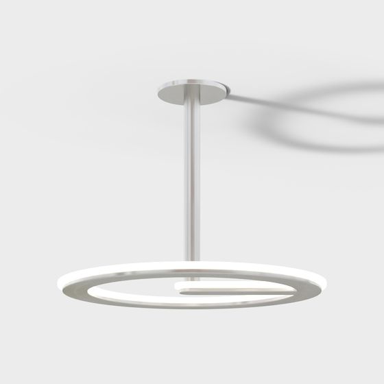 Halo Pendant Light 3D model