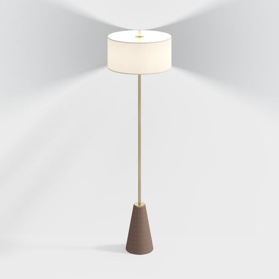 Elegant Modern Floor Lamp 3D model