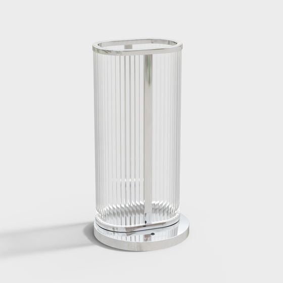 Stylish Glass Umbrella Stand 3D model