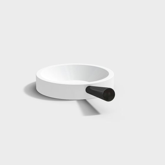Minimalist Ring Knob 3D model