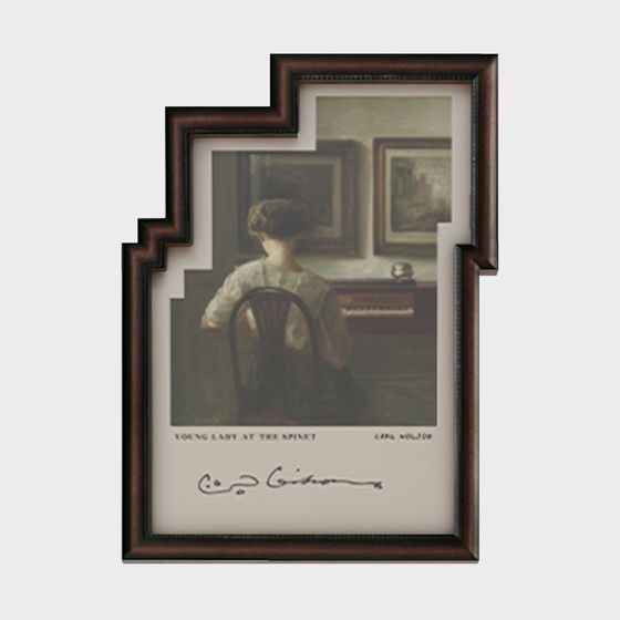 Classic Picture Frame 3D model for Artistic Spaces