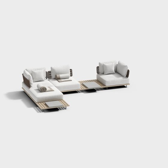 Minotti 現代多功能沙發雙人