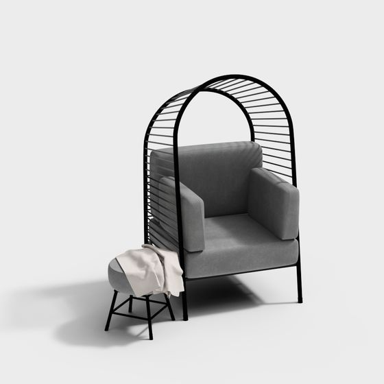 Urban Retreat Lounge Chair 3D model