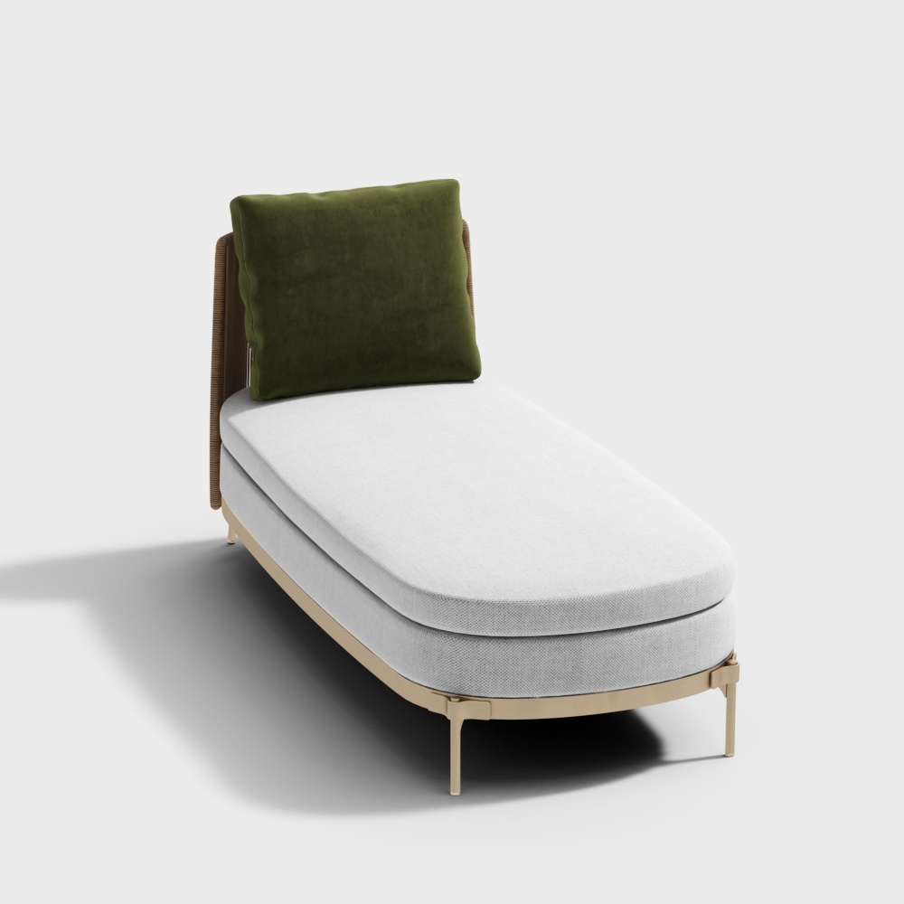 Chaise Princesse pour Canapé d'Extérieur Décontracté Moderne