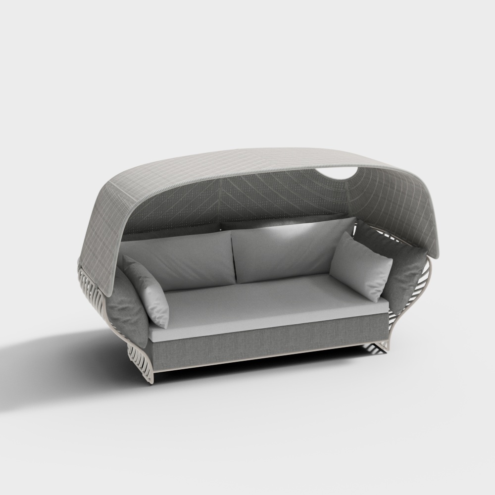 Canapé d'extérieur moderne Dedon