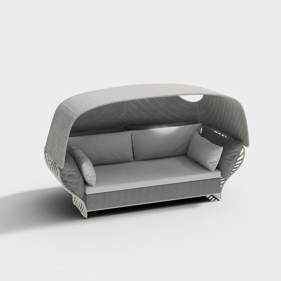 Canapé d'extérieur moderne Dedon