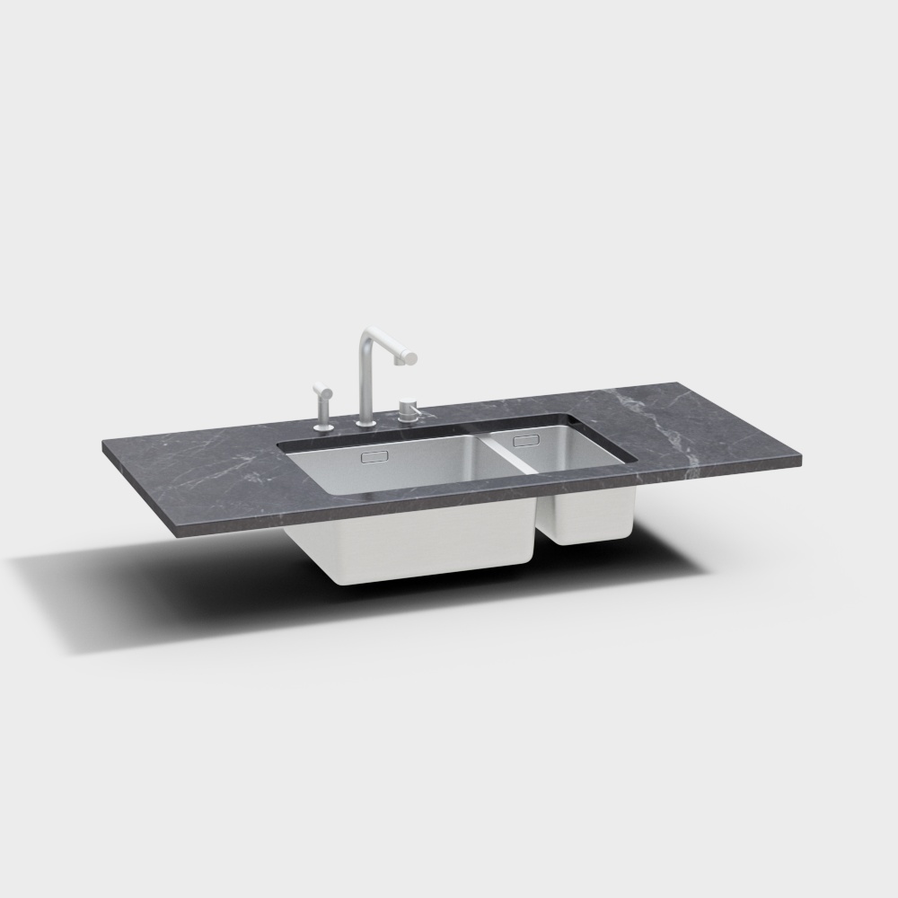 Modern washbasin ash