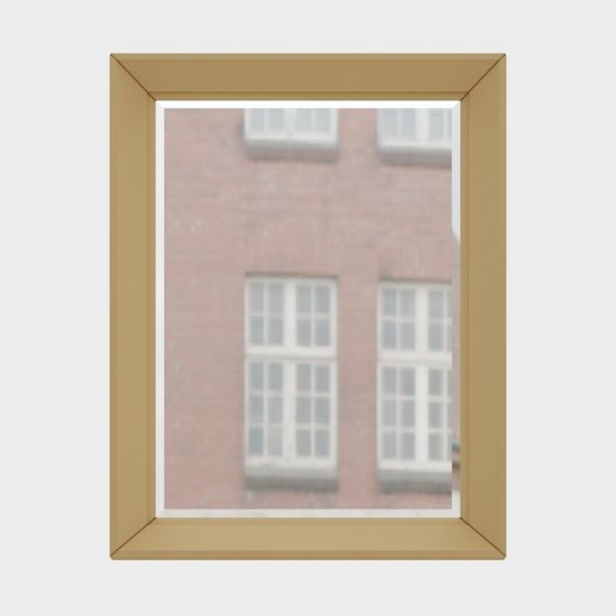 Urban Window Frame 3D model for Creative Projects