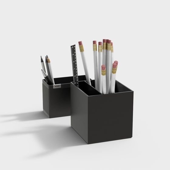 Sleek Desk Organizer 3D Model