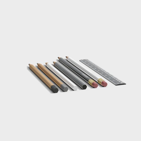 Creative Pencils 3D model