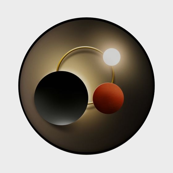 Abstract Art Sphere 3D model